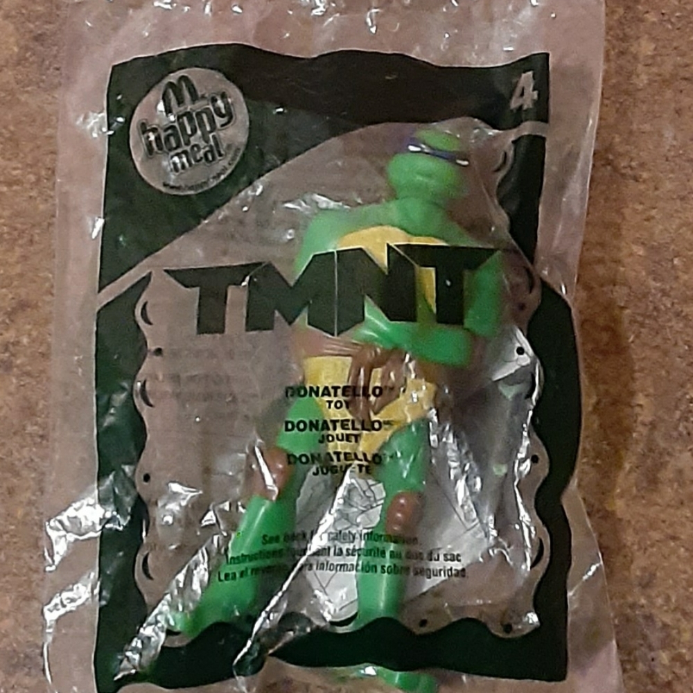 Vintage McDonald's Happy Meal TMNT Donatello  - Br